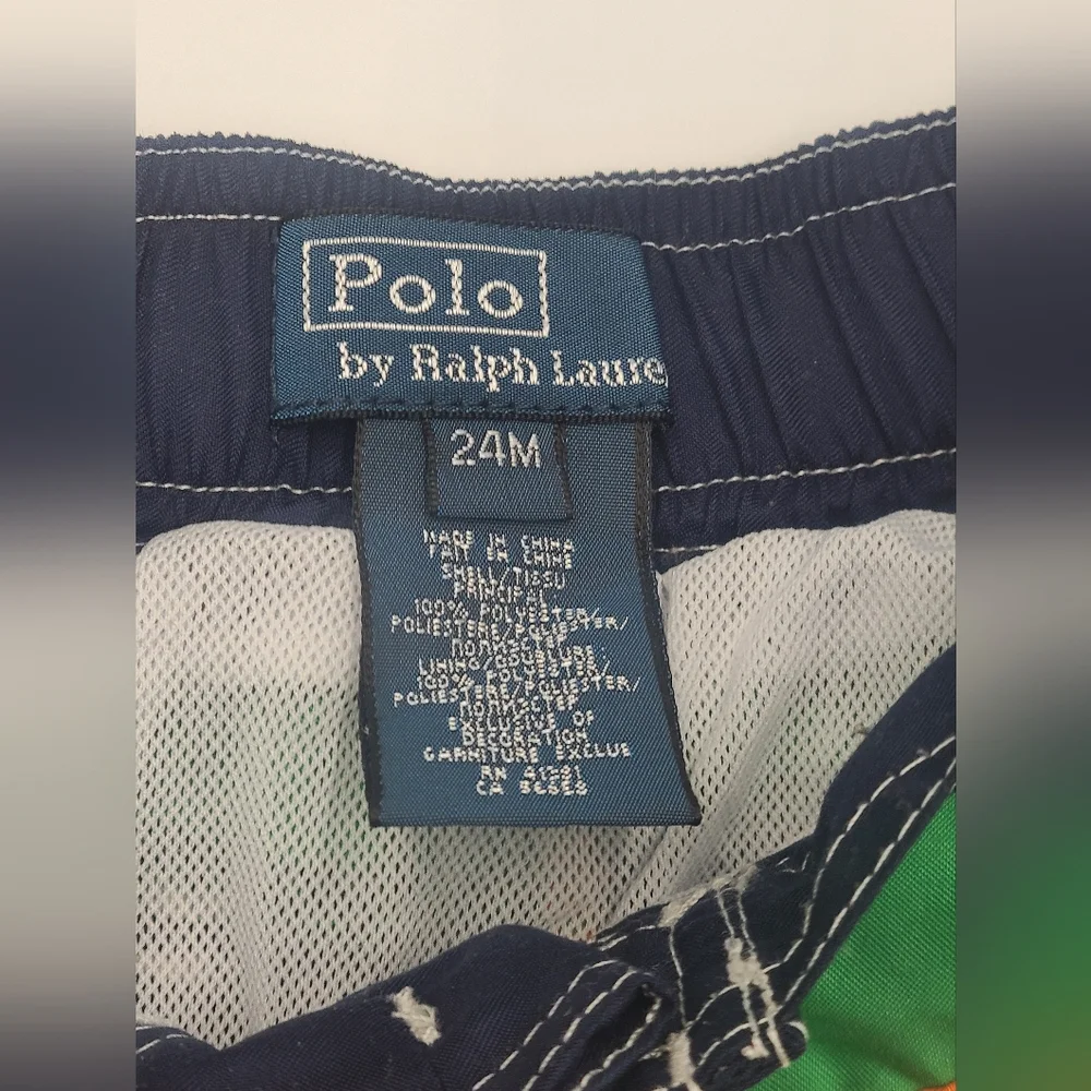 Polo Ralph Lauren green orange